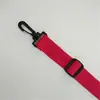 Bolso Casual de Algodón de Color Sólido con Correa Ancha para el Hombro Color Caramelo con Hebilla de Plástico Ajustable Correa Larga para el Hombro Salida de Fábrica