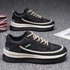 Zapatos de Viaje para Hombre con Suela Gruesa Verano Negro Cuero Impermeable Zapatos de Seguridad para el Trabajo Hombres Correr Antideslizantes Deportivos Zapatos de Papá