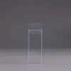 Suministro Listo PVC Cosméticos Plástico Transparente Caja de Empaque Plástico PET Caja para Piezas Pequeñas Plástico Transparente Caja Plegable Universal