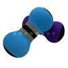 Pelota de masaje EVA para moler, pelota de juguete de espuma, juguete negro, Pelota EVA, perforación a 60 grados, Pelota EVA, pelota de maní EVA