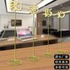 Tarjetas Digitales de Número de Mesa de Acero Inoxidable Removibles para Bodas, Tarjetas de Asiento, Señales de Número de Mesa, Tarjetas de Asiento, Placas de Número de Mesa en Stock