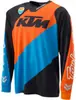 Comércio Exterior Roupas de Downhill Ktm Manga Longa Secagem Rápida Respirável Roupa Esportiva para Mountain Bike Corrida Equipamento para Motocicleta Off-Road