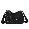 Bolsas para Mujer Transfronterizas Nuevo Estilo Bolso Cruzado de Lado Blando Bolso Cruzado de Hombro Único para Mujeres de Mediana Edad Bolso para Mamá de Gran Capacidad Casual para Viajes al Trabajo Bolso para Mujer