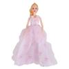 Ropa y Accesorios para Muñeca Barbie Ropa para Vestir Muñeca Vestido de Princesa Vestido con Tirantes Juguete de Moda Vestido de Boda