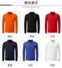 Camisas Culturais Personalizadas de Manga Longa com Gola Rever, Uniformes de Trabalho para Equipes Corporativas, Camisas Polo de Manga Longa para Refeições em Equipe, Roupas de Trabalho com Gola Rever