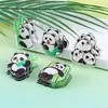 Lindo Panda Flor Caricatura Sello Decorativo Clip para Regalo Clip para Notas Clip Acrílico PP Clip Personalizado Clip para Unión de Exámenes