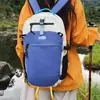 Mochila impermeable de color contrastante ligera transfronteriza casual de gran capacidad para ciclismo bolsa para deportes al aire libre montañismo mochila escolar mujeres