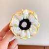 Dulces y Frescos Gomas para el Cabello Infantiles para Niñas, Diademas de Encaje Plegado de Alta Gama, Accesorios para el Cabello que No Dañan el Cabello