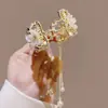 Pinza con Cabeza de Rosa para Mujer Chica Famosa de Internet Pinza Pequeña para Cola de Caballo Accesorios para el Cabello Dulces Versátiles Pinza de Tiburón
