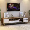 Mueble de TV nórdico mesa de centro moderna minimalista combinación para sala de estar apartamento pequeño patas de madera maciza mueble de TV de pie