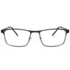 Gafas Planas que Cambian de Color para Hombre, Gafas Planas para Ordenador y Teléfono Móvil para Hombre, Gafas Antiluz Azul y Antivioleta para E-Sports sin Graduación