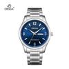 Reloj de Marca Oshica Venta al Por Mayor Fábrica Comercio Exterior Transfronterizo Reloj de Cuarzo de Ocio con Doble Calendario Resistente al Agua Reloj de Hombre