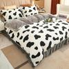Juego de cuatro piezas de terciopelo de leche Invierno alta densidad engrosado térmico al por mayor lavable a máquina dormitorio hogar cama juego de varias piezas