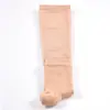 Meias de Compressão com Ponta Aberta, Meias de Compressão Respiráveis e Confortáveis para Proteção da Panturrilha, Meias Elásticas de Cor Sólida para Pernas Bonitas, Estoque Pronto de Fábrica para Atacado