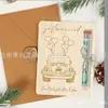 Transfronterizo Nuevos Productos Temporada Escolar Artesanías de Madera Regalos en Efectivo Creativos Regalos de Boda Adornos Modernos Simples