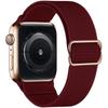 Adecuado para Correa de Apple Watch iwatch10 Correa Trenzada de Nailon Elástico Ajustable de Anillo Único Adecuado para Apple Watch