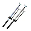 Suporte de Vara de Pesca Curta de Carbono para Exterior Portátil Destacável Suporte de Vara de Rede de Pesca