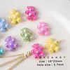 Juguetes Infantiles de Plástico con Cuentas Estilo Tailandés Dibujos Animados Niños Joyería Hecha a Mano DIY Pulsera Collar Agujero Zapatos