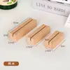 Soporte de Notas de Madera Maciza, Atril para Notas, Tablero de Mensajes de Escritorio, Base Creativa para Tarjetas, Soporte para Etiquetas de Fotos