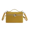 Bolso Retro Nuevo de Otoño Gamuza Mate Bolsa para Lonchera Bolsa de Cosméticos Bolso de Mano Hombro Cruzado Lujo Ligero