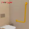 Reposabrazos de Acero Inoxidable en Forma de T para Pared de Baño Inodoro de Baño Antideslizante Amigable con la Piel No Irritante Bolsa de Tirar Granulada