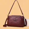 Bolso de hombro de moda para mujer, bolso cruzado sencillo, bolso tipo sobre para dropshipping transfronterizo, bolso para cámara repujado, bolso versátil para el día a día al por mayor