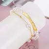 Pulsera de Plata y Perlas para Mujer, Lujo Ligero, Nicho, Exquisita Cadena de Mano, Nuevo Estilo 2023, Joyería Elegante