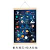 Póster del alfabeto ABC de Amazon con diseño espacial, de madera maciza, para colgar, con aerosol, para habitación infantil, guardería, decoración.