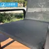 Conjunto de Mesa e Cadeiras de Exterior com Guarda-sol, Cadeiras de Rattan para Lazer em Terraço Externo, Varanda, Conjunto de Três ou Cinco Peças de Rattan com Arte em Ferro para Jardim