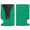 AMAZON AMAZON venta caliente aleación de aluminio RFID tarjetero para tarjetas tarjetero anti-robo cepillo tarjeta de crédito tarjeta bancaria cartera