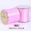 Fio Elástico Plano, Cordão Resistente ao Desgaste, Fio para Joias DIY, Fio para Miçangas de Pulseira, Fio para Tecelagem, Fio Elástico para Cristal Atacado