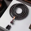 Pulsera Bodhi de Dropshipping Tamaño Grande Círculo Único 108 Cuentas Pulsera de Doble Círculo Estilo Vintage Pulsera Bodhi