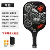Raquete de Pickleball de Fibra de Vidro 16mm, Estilo Moderno e Descolado, Conjunto de Raquetes de Pickleball Leve e Durável para Esportes de Pickleball para Adultos