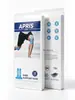 Rodillera Deportiva Tibial Patelar con Cinta Muscular Pre-cortada para Maratón, Carrera y Baloncesto