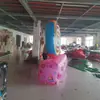 Día del Niño Caramelo Inflable Modelo Inflable, Caramelo Modelo Luz Colgante Simulada, Accesorios de Exhibición para Centros Comerciales