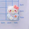 Bonito Dos Desenhos Animados Equitação Cavalo de Tróia Gato DIY Creme Cola Telefone Caso Chaveiro Hairpin Sapato Fivela Material Resina Jóias
