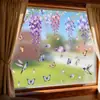 Varias pegatinas de ventana estilo ins de colibrí, florales y de mariposa para decoración de ventanas y puertas de vidrio, pegatinas electrostáticas para vidrio, de doble cara y visibles