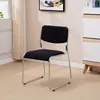 Silla de Conferencia Simple, Silla de Oficina, Silla de Capacitación, Silla para Personal, Silla de Mahjong, Silla para Ajedrez y Cartas, Silla para Empleados, Silla con Respaldo, Multicolor