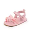 Sapatos de Bebê 0-1 Ano Sandálias Novo Estilo Respirável Confortáveis Para Casa Pré-Caminhada Sola Antiderrapante Sapatos para Crianças Pequenas