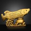 Enfeites de Peixe de Cobre, Peixe Bacia do Tesouro de Cobre, Peixe Dragão Dourado, Peixe da Riqueza, Sala de Estar, Bar, Mesa, Decoração de Escritório, Presentes