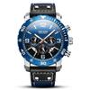 Dropshipping Reloj Megir para Hombre Multifuncional Cronómetro Deportivo Luminoso Resistente al Agua Reloj de Cuarzo 2084