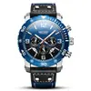 Reloj para hombre Megir Dropshipping, cronógrafo deportivo multifuncional, luminoso, resistente al agua, reloj de cuarzo 2084