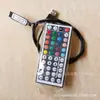 Venda Direta de Fábrica quente LED IR Infravermelho controlador 3.5V RGB 44 teclas colorido controlador preto grande venda