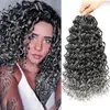 Comercio Exterior Transfronterizo Cabello Sintético Ondulado Latinoamericano Gogo Curl Crochet Extensiones de Cabello Sintético