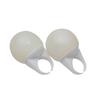 Luz de dedo luminosa para fiesta, actividad, luz de dedo con destellos coloridos, material de protección ambiental con anillo luminoso LED con batería