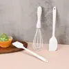Brocha de Aceite de Silicona Mini Traje de Horneado de Silicona Juego de Tres Piezas Temperatura Alta Raspador de Silicona para Pastel y Crema Batidor de Huevos