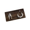 Aretes de Plata Esterlina S925 de cuerpo completo Arco del Triunfo para mujer 2023 nuevos aretes populares de otoño e invierno para mujer aretes de nicho de alta gama