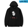 Sudadera con Estampado Térmico 2D Estilo Europeo y Americano Xxxtentacion Moda Rap Tendencia Callejera Sudadera con Capucha Forrada de Polar Talla Grande