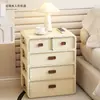 Caja de Almacenamiento de Plástico para Ropa Interior Tres en Uno Organizador con Divisores Tipo Cajón Caja de Almacenamiento para Sujetadores y Calcetines para Dormitorio Estudiantil