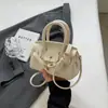 Bolso de Mano de Gran Capacidad de Moda Estilo Coreano para Mujer, Bolso Pequeño Nuevo Sencillo y Texturizado, Bolso Bandolera de Hombro Único con Diseño de Nicho